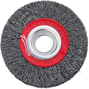 Щетка обдирочная для заточного станка АТАКА круглая 032 D-125х20 мм 22226