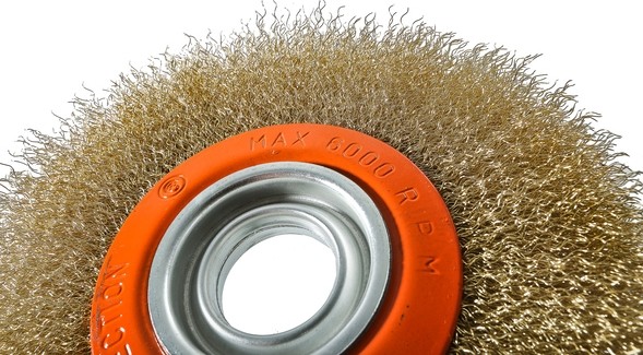 Щетка обдирочная для заточного станка Sturm 5 241 302 латун. волнист. проволока 5241302 - изображение 3