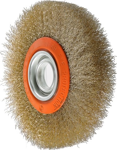 Щетка обдирочная для заточного станка Sturm 5 241 302 латун. волнист. проволока 5241302 - изображение 2
