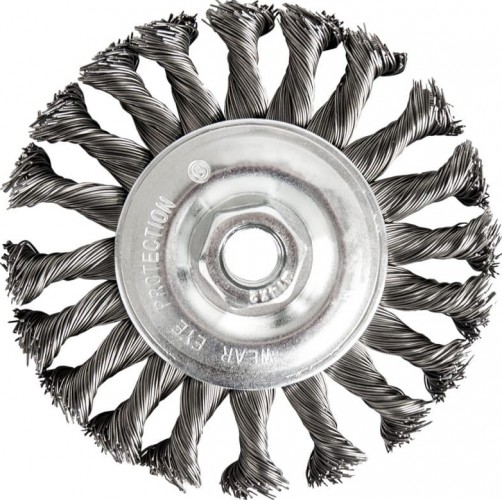 Щетка обдирочная круглая для УШМ ПРАКТИКА 125 мм; М14 242-656 242-656