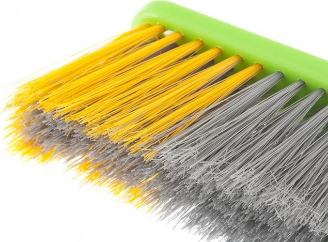 Щетка пластмассовая для подметания пола СИБРТЕХ 280 мм без черенка 84616 - изображение 2
