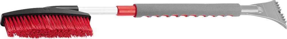 Щетка-сметка автомобильная ЗУБР телескопическая со скребком 810 - 1060 мм 61061-110