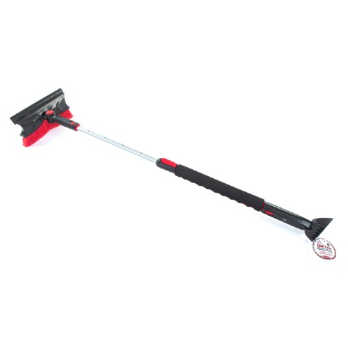 Щетка-сметка для снега ARNEZI A0401044 86-118 см телескоп. со съемным скребком - изображение 4