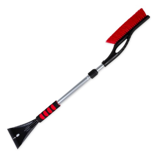 Щетка-сметка для снега со скребком ARNEZI A0401015 89-115 см телескоп. с мягкой ручкой - изображение 2
