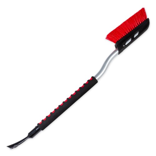 Щетка-сметка для снега со скребком ARNEZI A0401021 89 см с мягкой ручкой - изображение 2