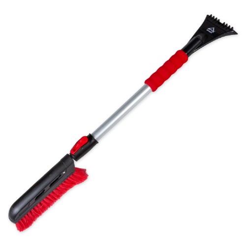 Щетка-сметка для снега со скребком ARNEZI A0401027 79-105 см телескоп. с мягкой ручкой