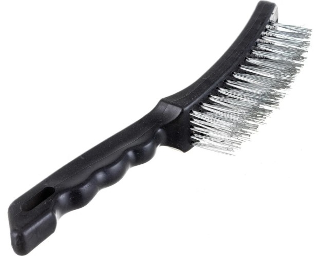 Щетка СОЮЗ 9011-02-05С 5-ти рядная, оцинкованная стальная щетина, пласт.