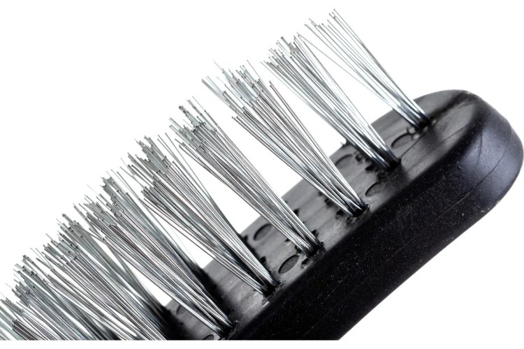 Щетка СОЮЗ 9011-02-05С 5-ти рядная, оцинкованная стальная щетина, пласт. - изображение 2