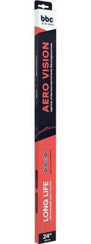 Щетка стеклоочистителя BI BI CARE бескаркасная, 600 мм (адаптеры в комплекте) 4917