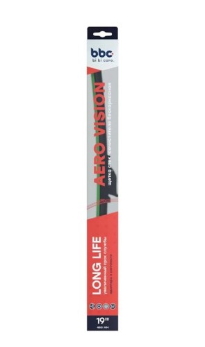 Щетка стеклоочистителя BI BI CARE бескаркасная, 480 мм (адаптеры в комплекте) 4913