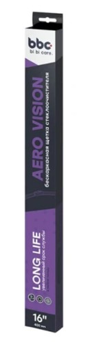 Щетка стеклоочистителя BI BI CARE бескаркасная, 400 мм 4902