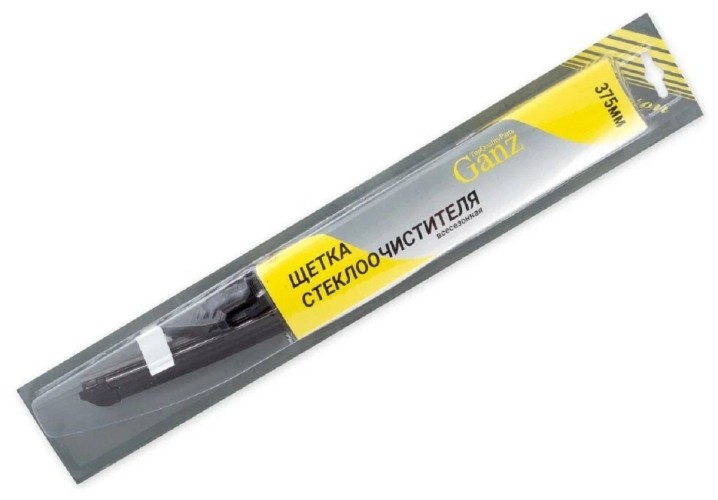 Щетка стеклоочистителя GANZ GIS01014 бескаркасная, 375 мм, 1 шт.