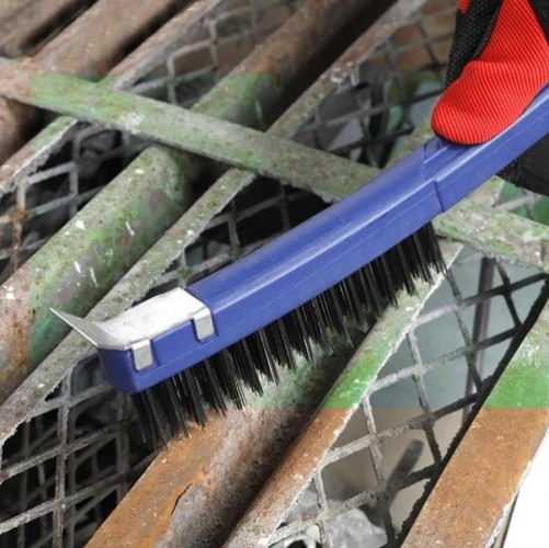 Щетка WORKPRO WP253001 проволочная стальная 3х17 - изображение 5