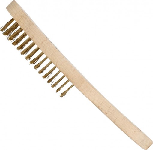 Щетка WORKPRO WP253004 проволочная омедненная 4х15