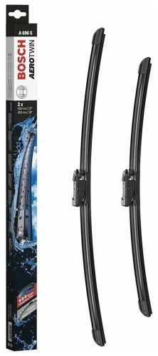 Щетки стеклоочистителя BOSCH Aerotwin A696S бескаркасные 550/450 мм комплект 3397007696
