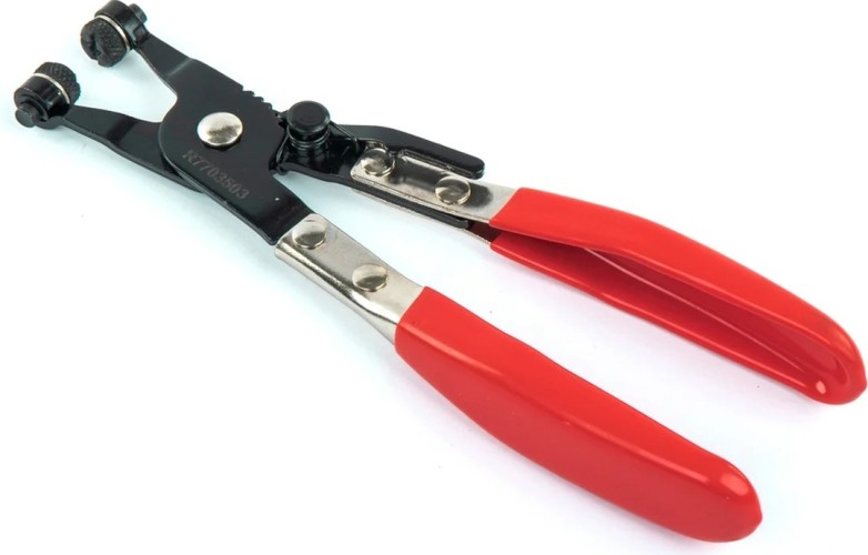 Щипцы для хомутов ARNEZI R7703503 самозажимных губки с "+"