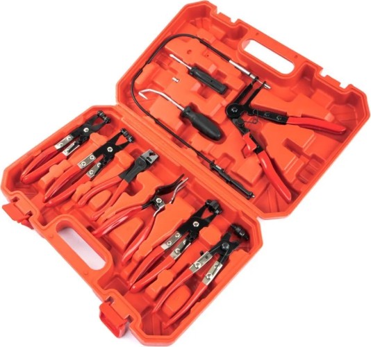 Щипцы для хомутов ARNEZI R7703500 в кейсе, 9 пр