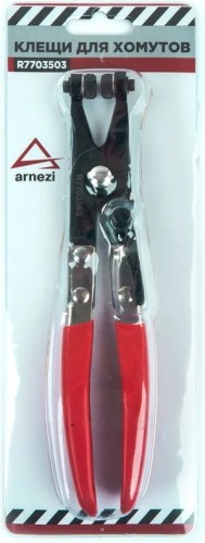 Щипцы для хомутов ARNEZI R7703503 самозажимных губки с "+" - изображение 3
