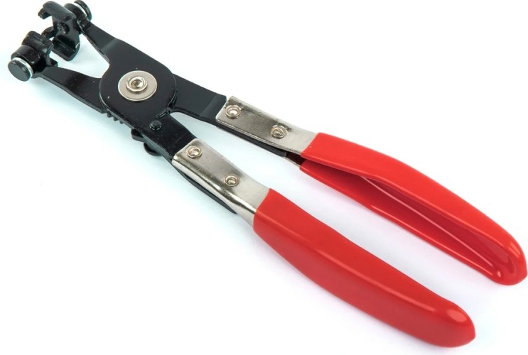 Щипцы для хомутов ARNEZI R7703504 самозажимных (пружинных) вращающиеся губки