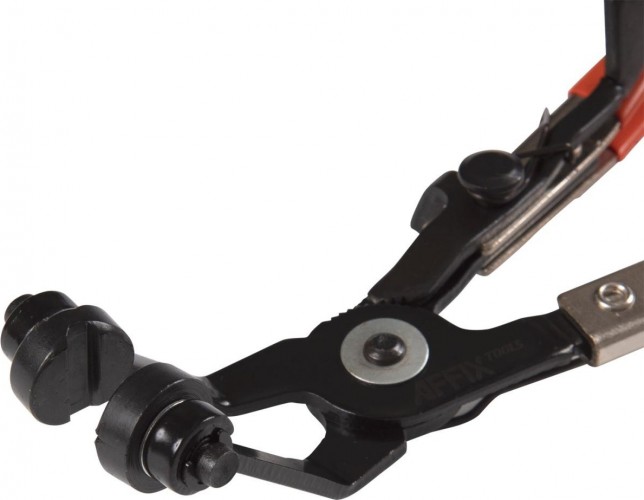 Щипцы для пружинных хомутов системы охлаждения AFFIX 55 мм трещотка AF10330006 - изображение 3