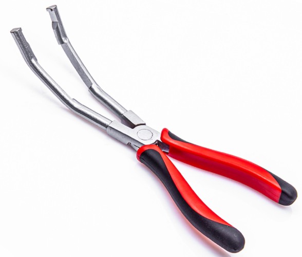 Щипцы изогнутые СТАНКОИМПОРТ KA-3524 для снятия коннекторов свечей накала MBAUDIVWBMW