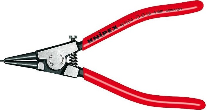 Щипцы KNIPEX 4611G1 для внешних стопорных колец KN-4611G1