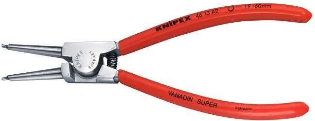 Щипцы KNIPEX 4613A1 для внешних стопорных колец, прямые губки KN-4613A1