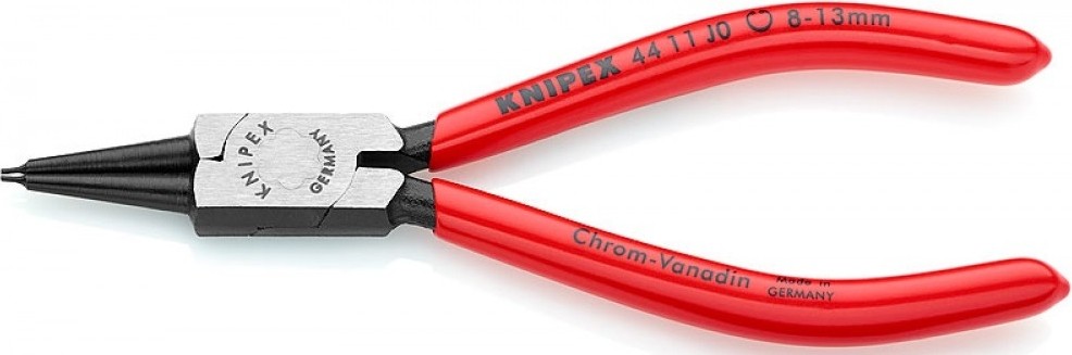 Щипцы KNIPEX KN-4411J1SB прямые губки, Ø 12-25 мм, длина 140 мм