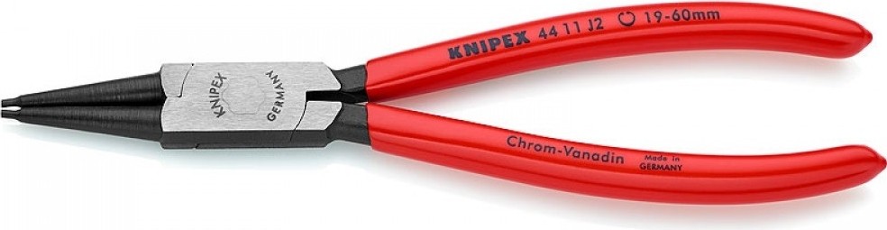 Щипцы KNIPEX KN-4411J3SB прямые губки, Ø 40-100 мм, длина 225 мм