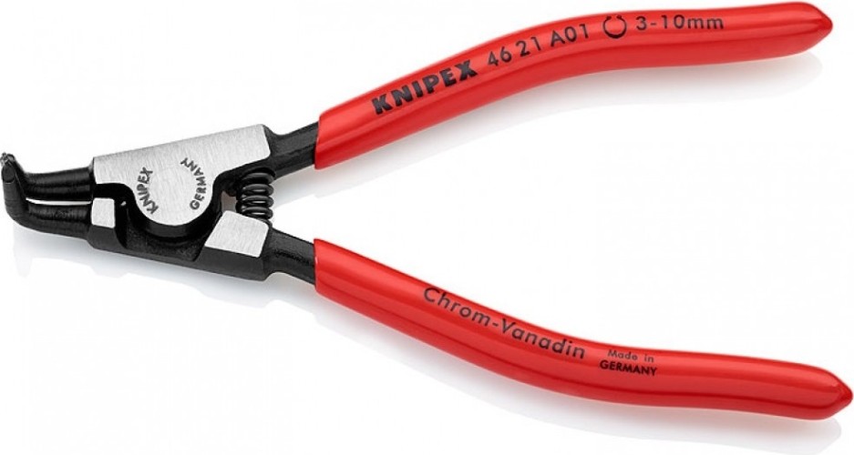 Щипцы KNIPEX KN-4621A31SB для внешних стопорных колец, губки 90°, ø 40-100 м