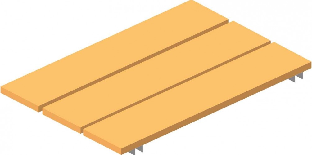 Щит деревянный РИНСТРОЙ 1,05х0,95 м 013005