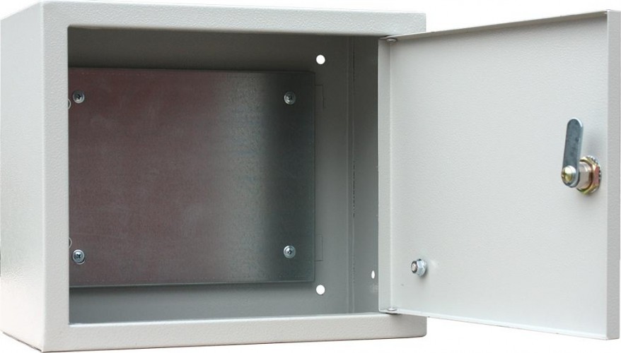 Щит металлический распределительный RUCELF ЩМП-02 IP31 навесной с монтажной панелью