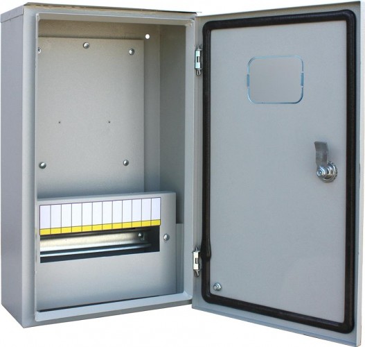 Щит металлический учетно- распределительный RUCELF ЩРУ 3Н-12Р IP54 навесной с опломбировкой ЩРУ-3Н-12Р IP54