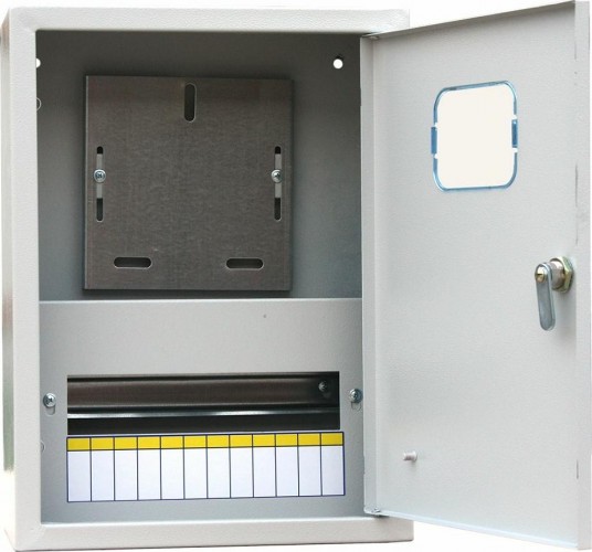 Щит металлический учетно- распределительный RUCELF ЩРУ 3Н-12Р IP31 навесной с опломбировкой ЩРУ-3Н-12Р IP31