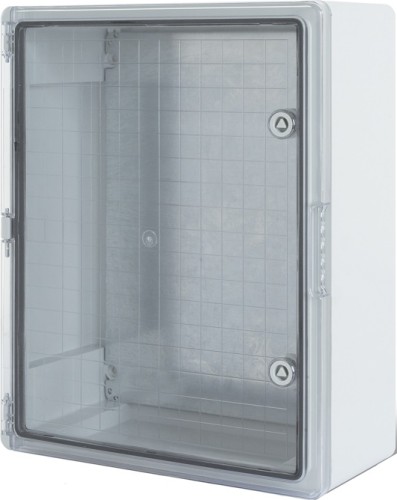 Щит REXANT 11-0412 пластиковый ЩМПп с прозрачной дверцей