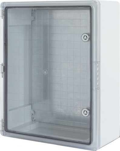 Щит REXANT 11-0413 пластиковый ЩМПп с прозрачной дверцей