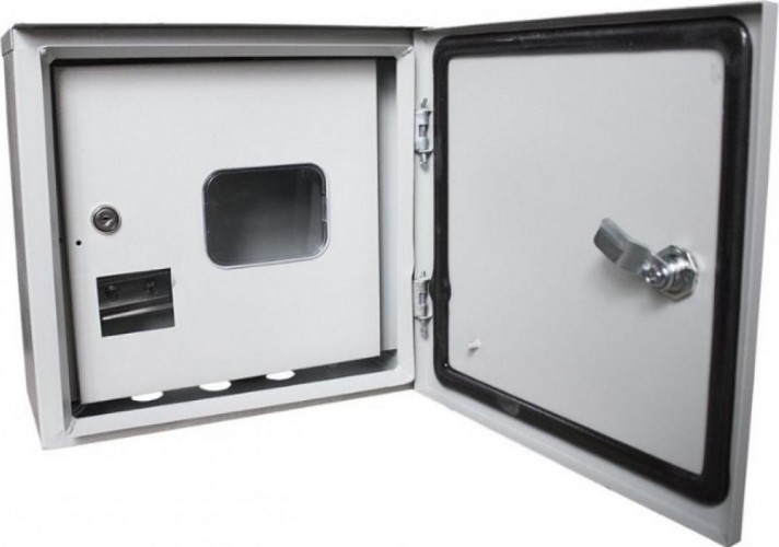 Щит RUCELF ЩУ 1/1-2-6 IP54 учетно-распределительный навесной 2-х дверный