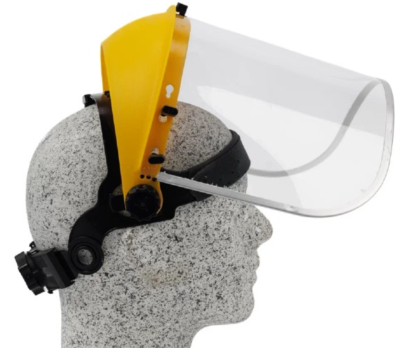 Щиток защитный CHAMPION поликарбонатный (козырек+щиток)(C1004) C1004 - изображение 3