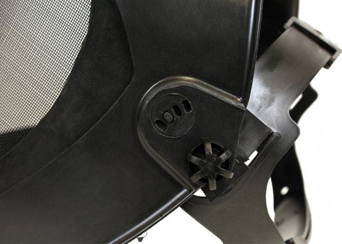 Щиток защитный СОЮЗ ЩЗС-12-2С лицевой экран мелкоячеистая стальная сетка - изображение 3