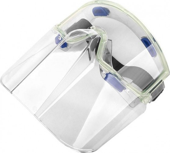 Щиток защитный Sturm 8050-05-04 очки прозрачные, с непрям. вентиляцией, 2мм полика - изображение 2