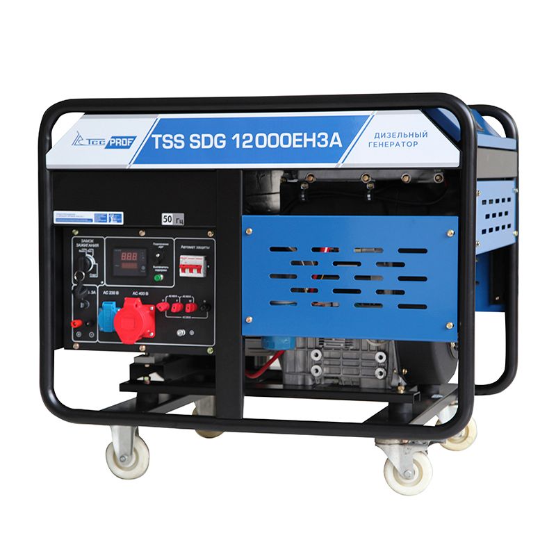 Дизельный генератор ТСС SDG 12000EH3A 292FE