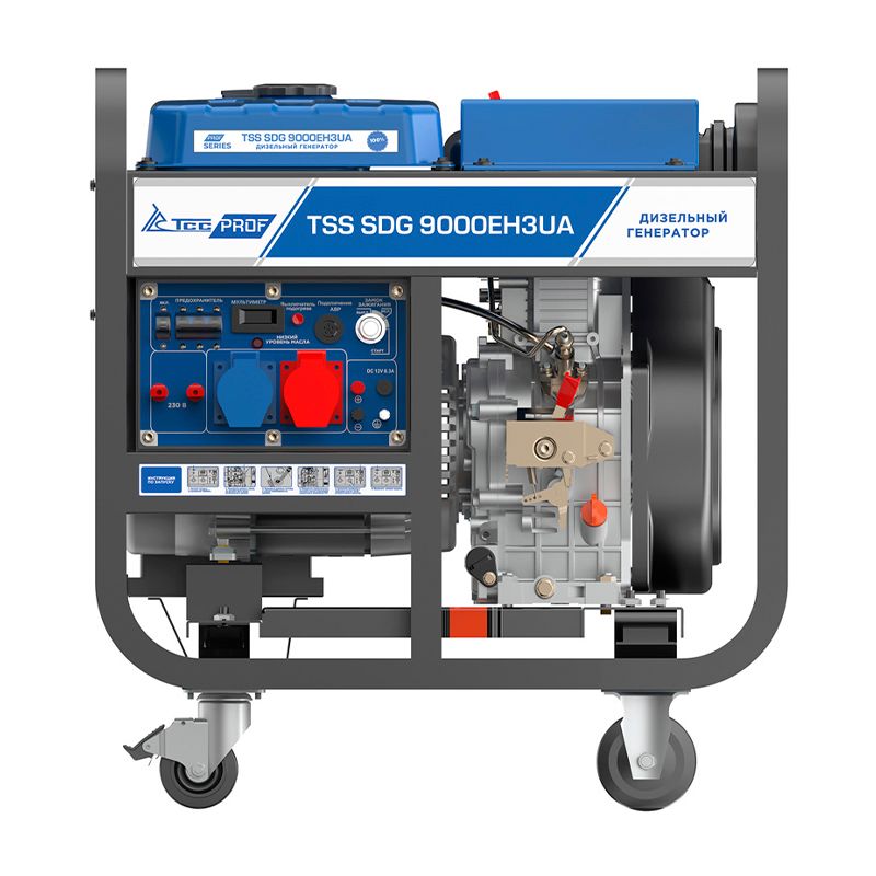 Дизельный генератор ТСС SDG 9000EH3UA