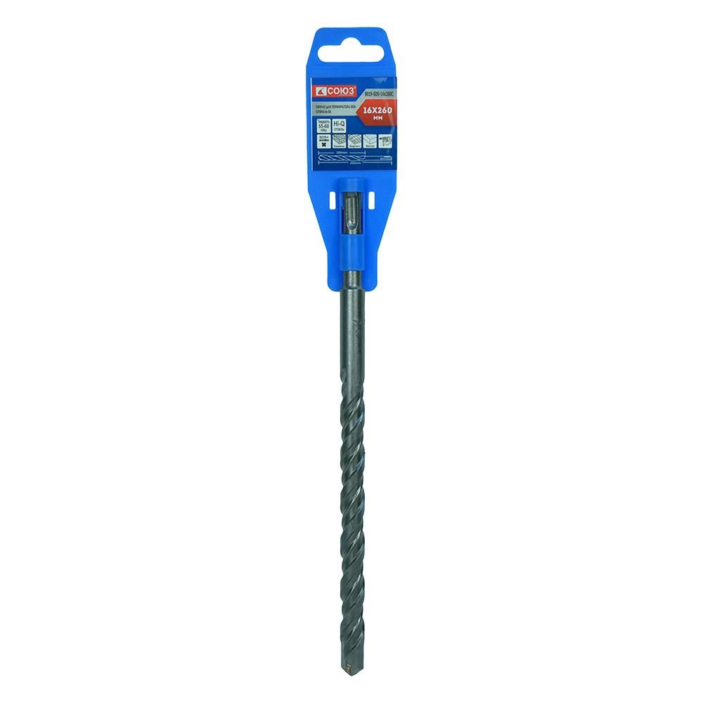 Бур SDS+ СОЮЗ 9019-SDS-16x260C