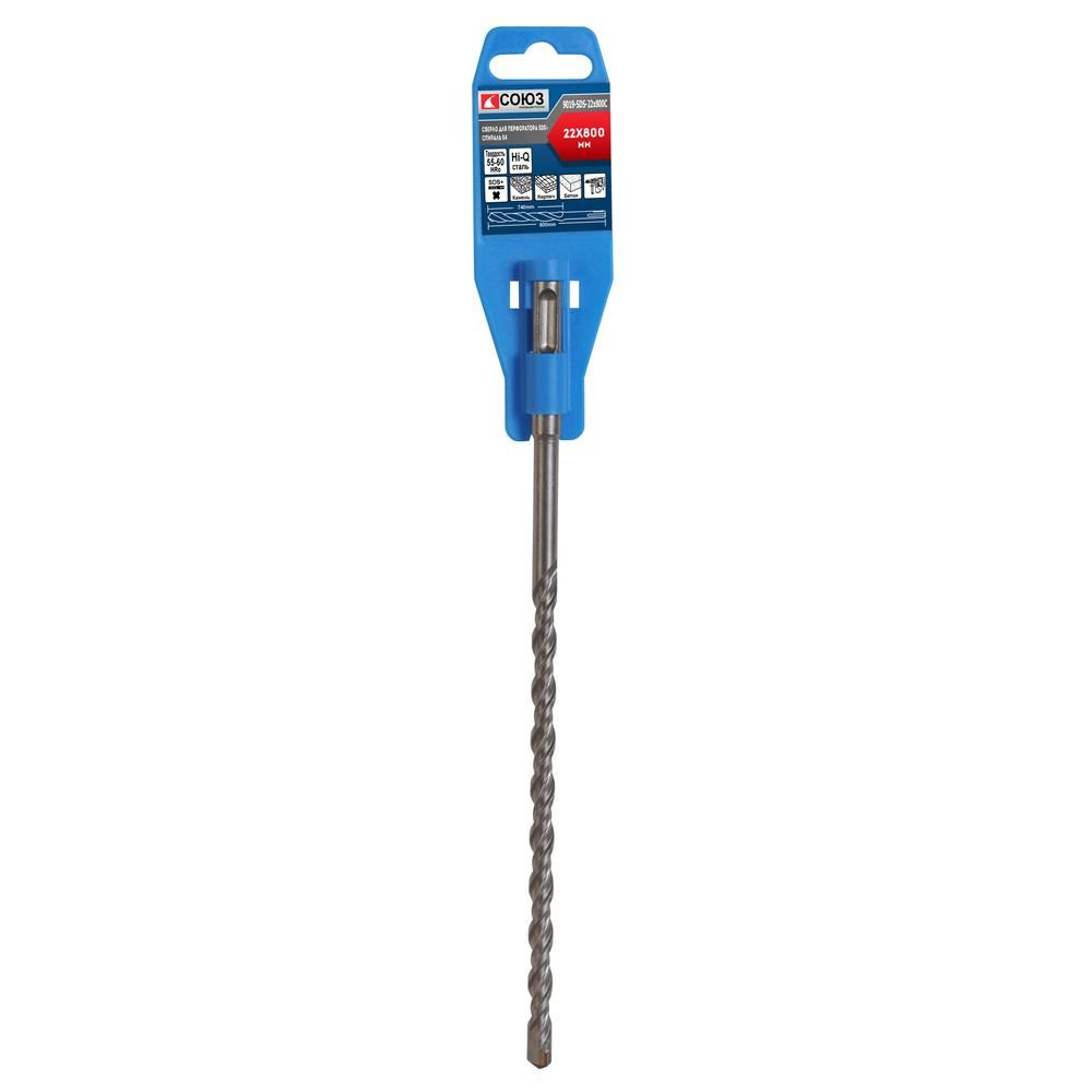 Бур SDS+ СОЮЗ 9019-SDS-22x800C