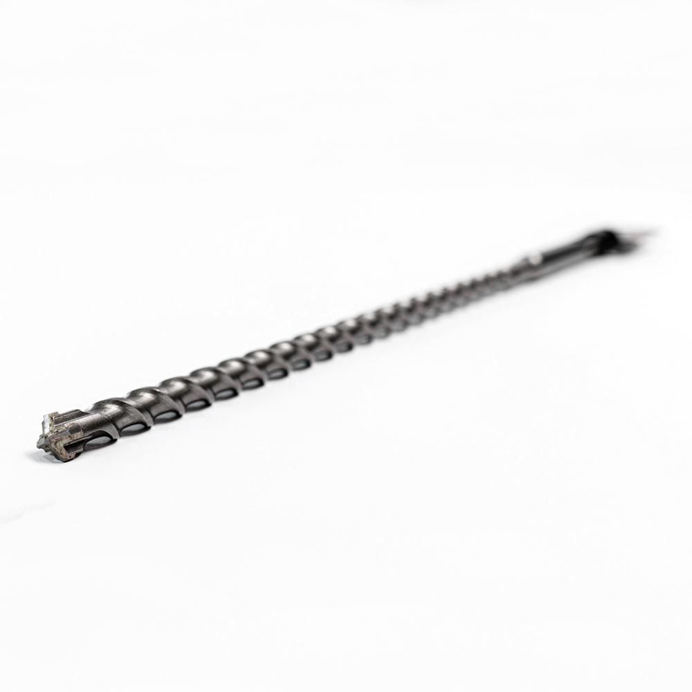 Бур по бетону SDS-max METALLICA Ultra 16х540/400 мм, Х-напайка, 2 спирали - изображение 2