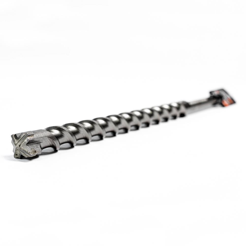 Бур по бетону SDS-max METALLICA Ultra 32 х540/400 мм, Х-напайка, 2 спирали - изображение 2