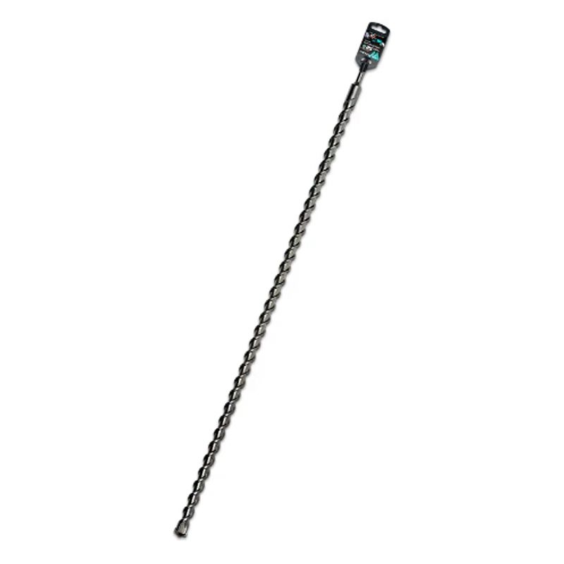 Бур по бетону SDS-plus METALLICA Optima 25х1000/950 мм, напайка с центром, 2 спирали