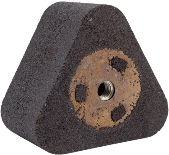 Сегмент шлифовальный ЛУГА 6С 85х78х50 14А 40 O B (40 СТ1 ББ) С ГАЙКОЙ D3100857850441O - изображение 2