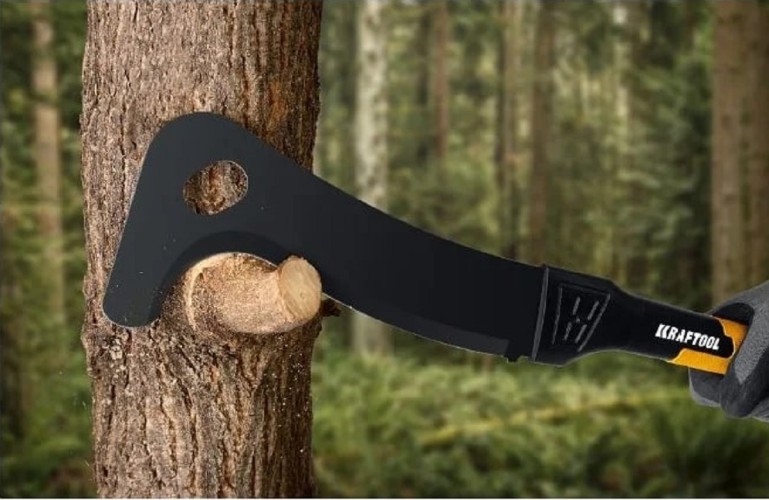 Секач садовый KRAFTOOL Brush AXE 20805 компактный 255/500мм 20805 - изображение 4