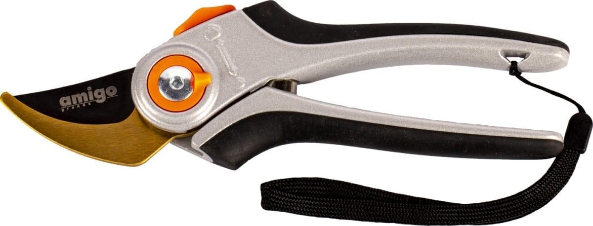 Секатор Amigo плосткостной лезвие из стали sk-5 76405